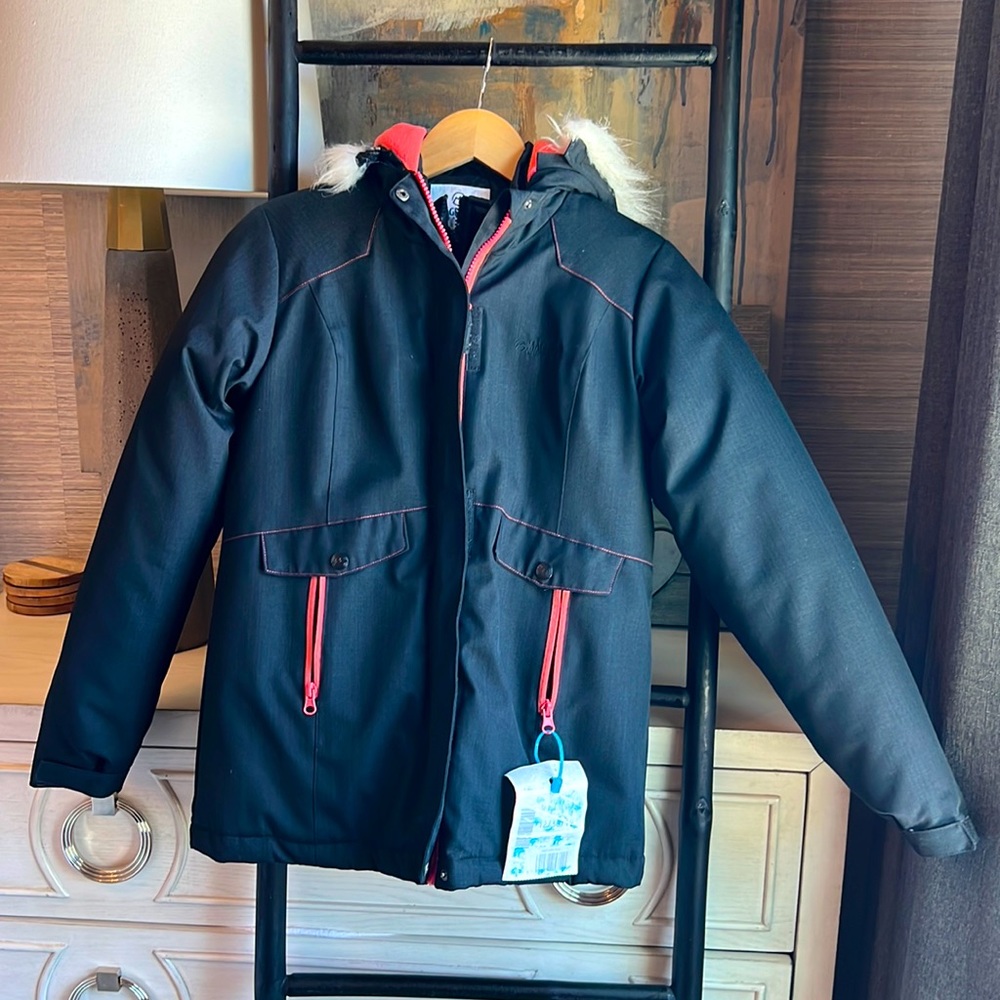 Girls ski/snowboarding jacket size L